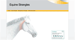 Desktop Screenshot of equine-strangles.co.uk